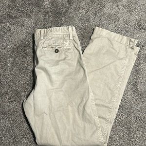 🦅Mens 32/34 Am. Eagle khakis like new!!!!🦅